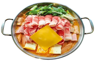 대패삼겹 부대전골